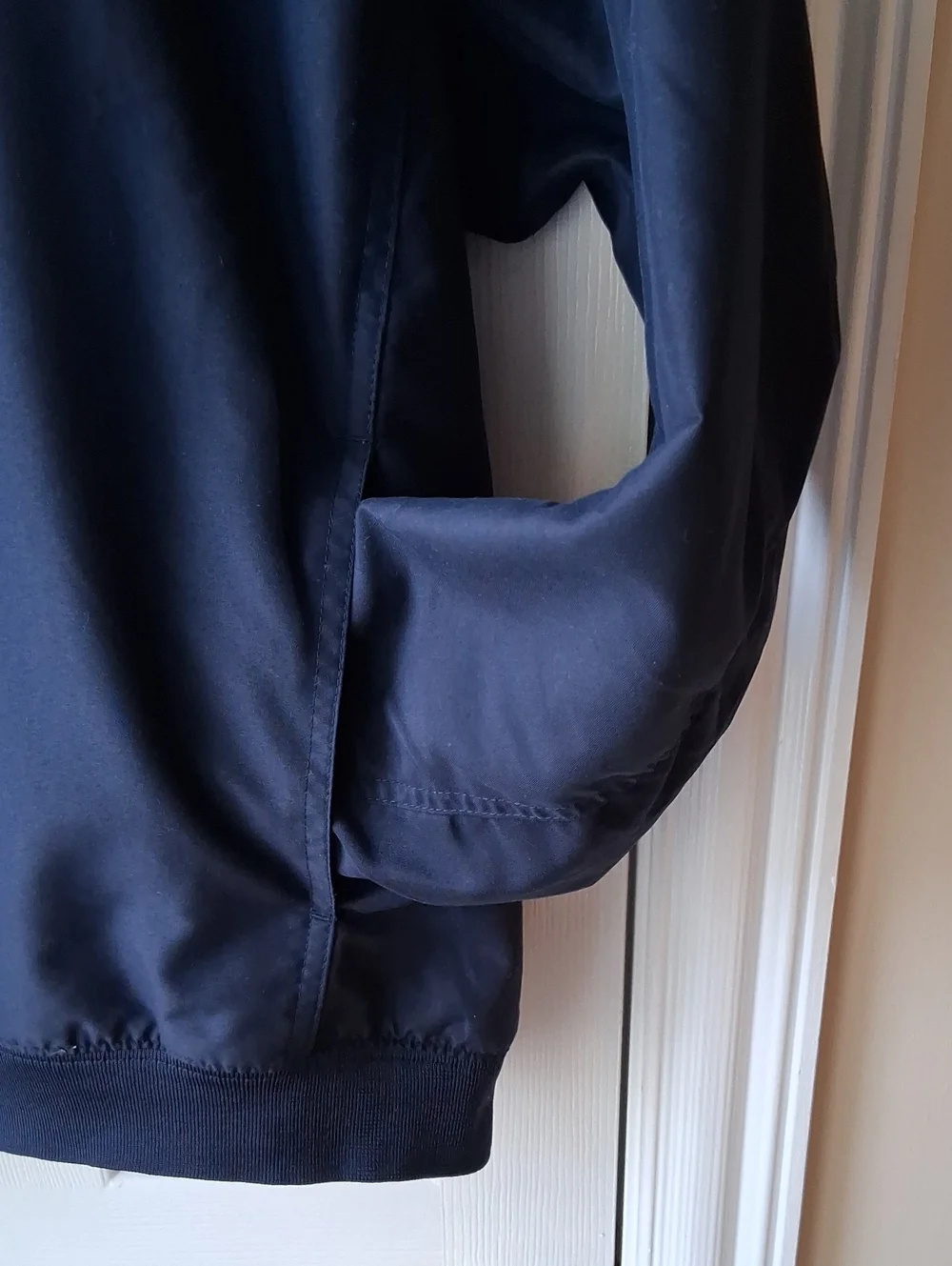 Pebble Beach Classic Men's Navy V-Neck Pullover Windbreaker